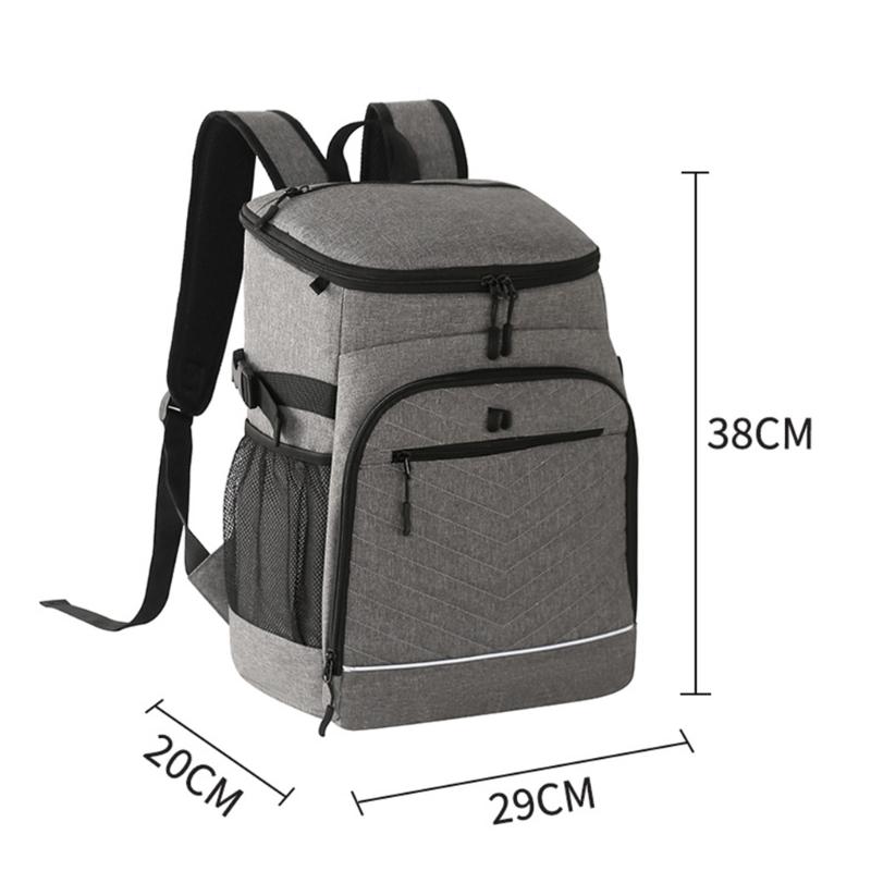 Double Shoulder Support Picnics Bag Durability Camping Coolers Backpacks with Leakproof for Outdoor Activity