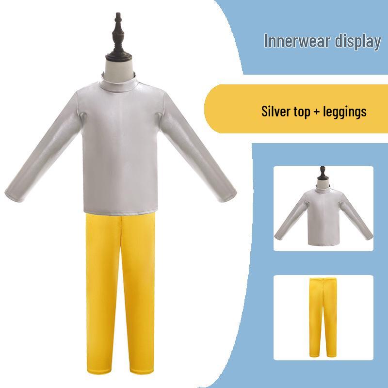 

Детский костюм космонавта-ракеты для спортивного дня и выступлений Small