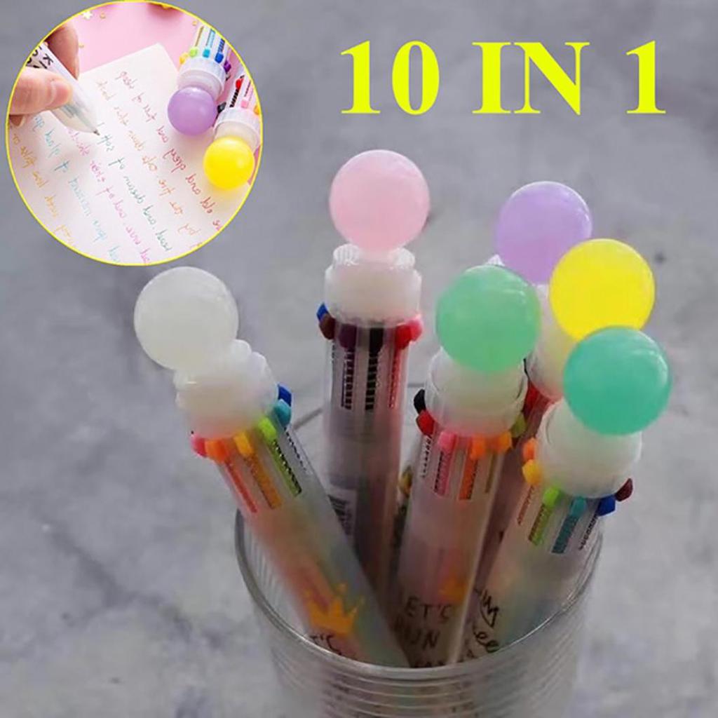 Homework Erasable Gel Pens 12pcs 14.5cm 0.5mm Magic Office Stationery Plastic