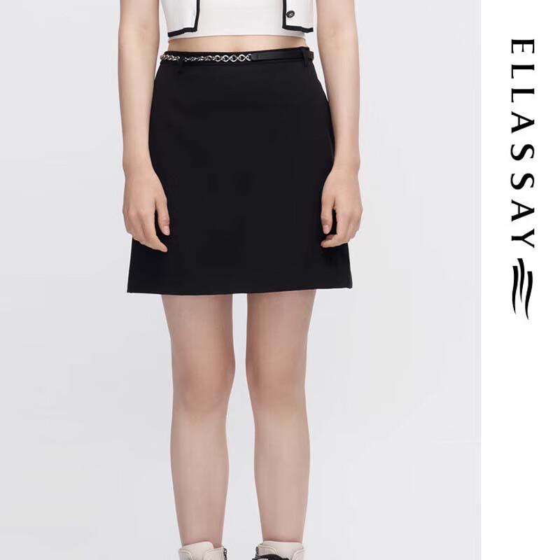 

ELLASSAY A-Line High-Waist Short Skirt S