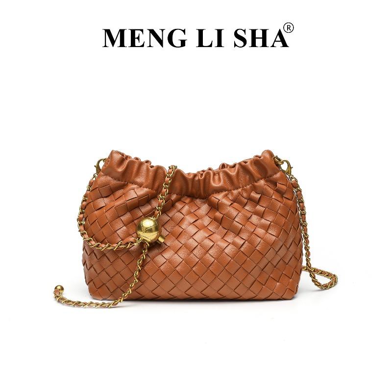 Spring and summer new niche design chain cloud bag simple fashion woven bag versatile single shoulder messenger women's bag
