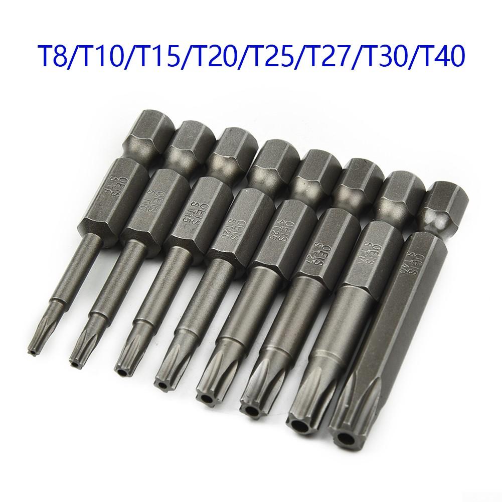 

Отвертка битовая T8/T10/T15/T20/T25/T27/T30/T40 50 мм