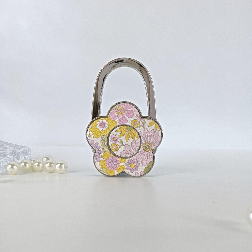 Hot Selling Foldable Sunflower Hanging Bag Hook, Small and No-Adhesive