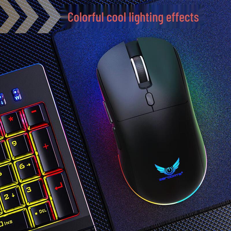 T25 Dual-Mode RGB Wireless Mouse