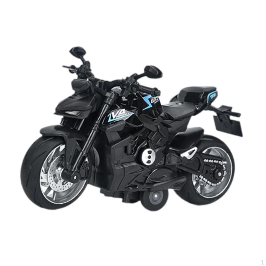Motorcycle Model Motorbike ,Pull Back Toy ,Simulation for Sons Children
