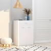 vidaXL Shoe Cabinet White 60×35×84 Cm Wood-based Material