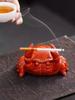 Creative Ceramic Crab  Ashtray  with Lid Cute Cigar Ashtray Home Office Decoration Ornamnet Ashtray for Smoke