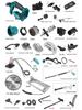 Accesorii pentru fierăstrău circular electric Makita: Controler Switch, Rotor, Stator, Carcasă Cutie de Viteze, Placă de Bază pentru DHS680.