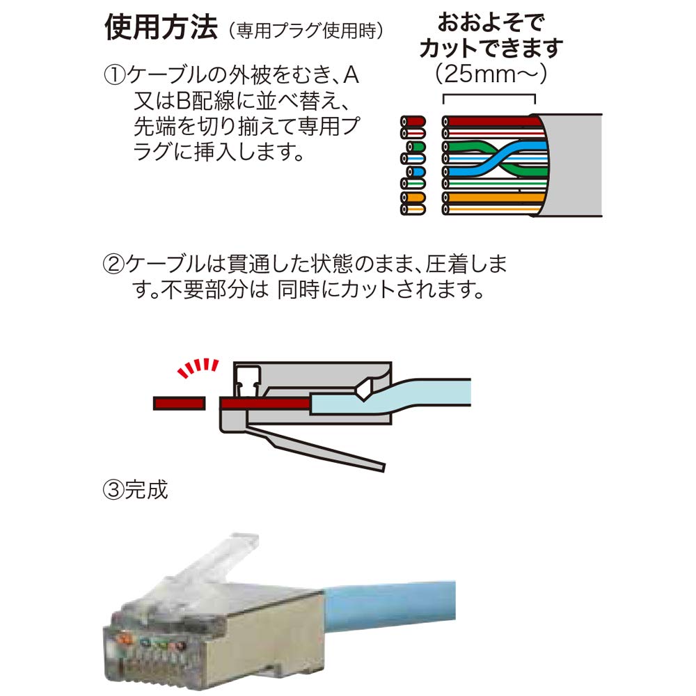 Densan Modular Crimping Penetration Tool, Type, LMJ-8TC
