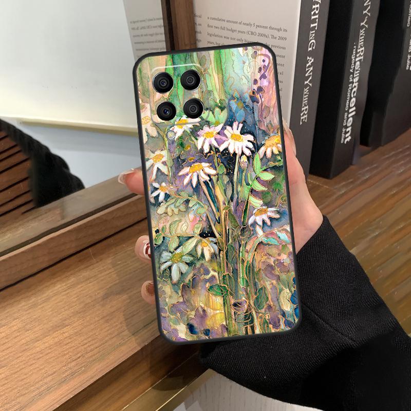 

Акварельный чехол с ромашками для Samsung Galaxy M56 M06 M16 M36 M52 M32 M12 M54 M34 M14 M35 M55 M15 M11 M31 M13 M53 Samsung M31