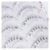 Mogugu - Set of 5 Pairs: Natural Wispy False Eyelashes
