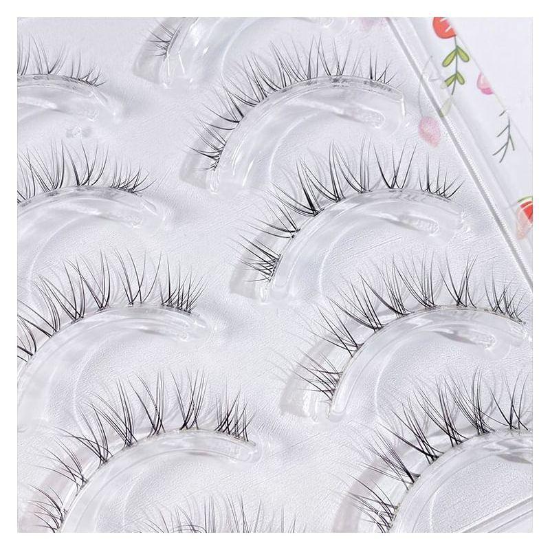 Mogugu - Set of 5 Pairs: Natural Wispy False Eyelashes