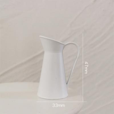 1 Pezzo Fioriera Retrò in Lega Fioriera Vaso Fiori Accessori Fai da Te Mini Caffettiera Stile Fioriera Gioielli Decorazione per la Casa