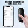 Bluetooth-compatible Remote Control with Rolling Wheel Wireless Phones Tablets Camera Shutter E-book Reading Short Video Page Turner Clicker