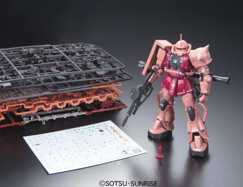 RG Mobile Suit Gundam MS-06S Char's Zaku 1/144 Scale Pre-Colored Plastic Model