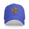 Pure Color Dad Hats Japanese Dragon Tiger Battle Men's Hat Sun Visor Adjustable Baseball Caps YinYang Peaked Cap