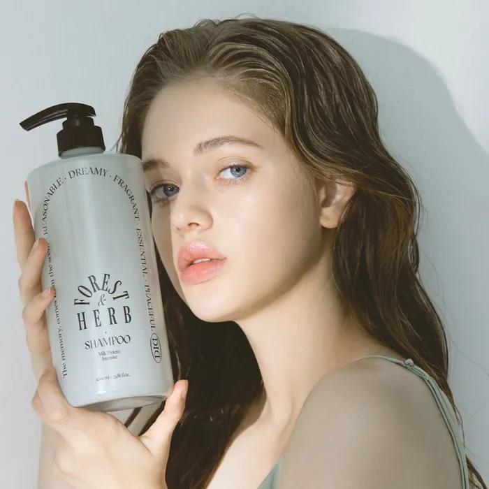 [Hair loss relief/Perfume shampoo] Milk protein intensive shampoo Forest Herb 500ml