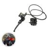 43mm Left Hydraulic Brake Master Caliper Rear Hand Hydraulic Disc Brake Assembly For Most Dirt Bikes ATV Quad 110cc 125cc 140cc
