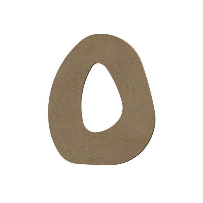 Lettre en bois MDF - Marque - 8 cm x 6 mm - Décoration murale - Personnalisable - Design contemporain