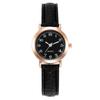 Vintage Korean Style Womens Quartz Watch With Leather Strap For Casual Fashion