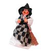 Vintage Halloween Witch Statue Plastic Durable Decor For Bar Home Party Indoor Outdoor Decoration