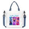 Anime Cartoon Print Office Worker Commuter Portable Messenger Bag Student Large Capacity Casual Handbag