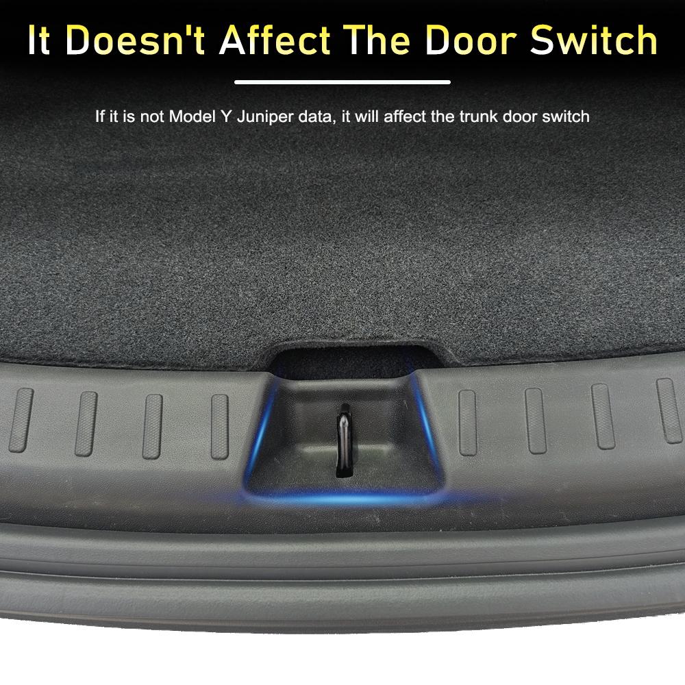 For Tesla New Model Y LAUNCH 2025 Juniper 2025+ Trunk Threshold Strip TPE Anti Scratch Protection Lid Cover Trunk Sill Guard Mat
