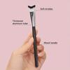1PC Angled V-Shaped Contour Brush,for Nose/Cheekbone Sculpting, Highlighting & Shading Tool, Professional Makeup Accessory