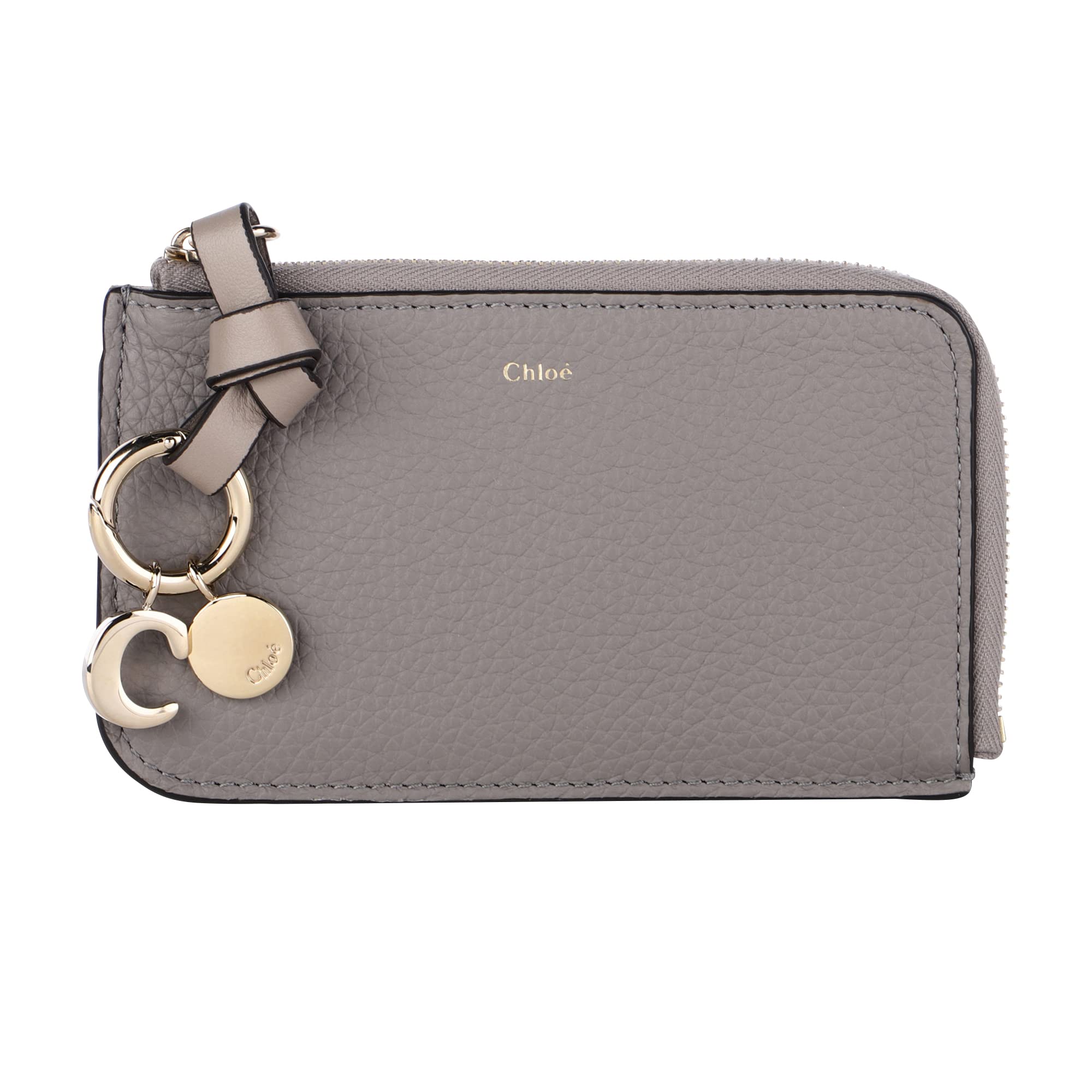 

Chloe Card Case CHC21WP944F57 053 Leather Wallet Gray [Used] сірий колір