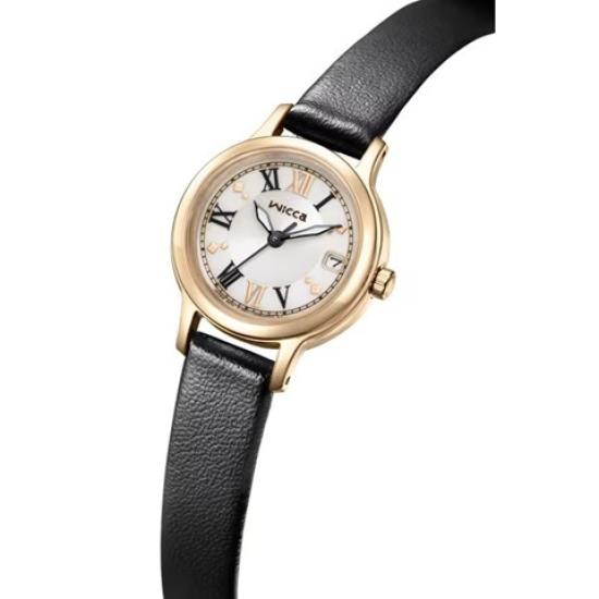 CITIZEN Special wicca Solar Watch with Leather Strap Watch KH4-921-91, Women's