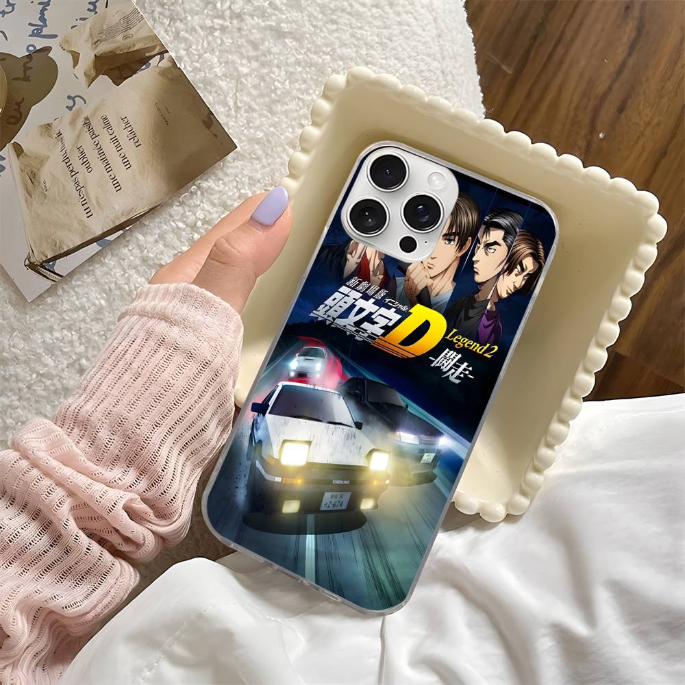 Anime Initial D AE86 Tail Light Phone Case Phone Case For IPhone 17 Pro Max Plus Fantasy Glitter Aurora Water Ripple Cover