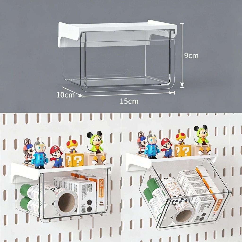 Desktop DIY Pegboard: Large Accessory Holder for Office or Home Desk, Clamp-Standing Storage, Hanging Rack, Countertop Decoration Display.