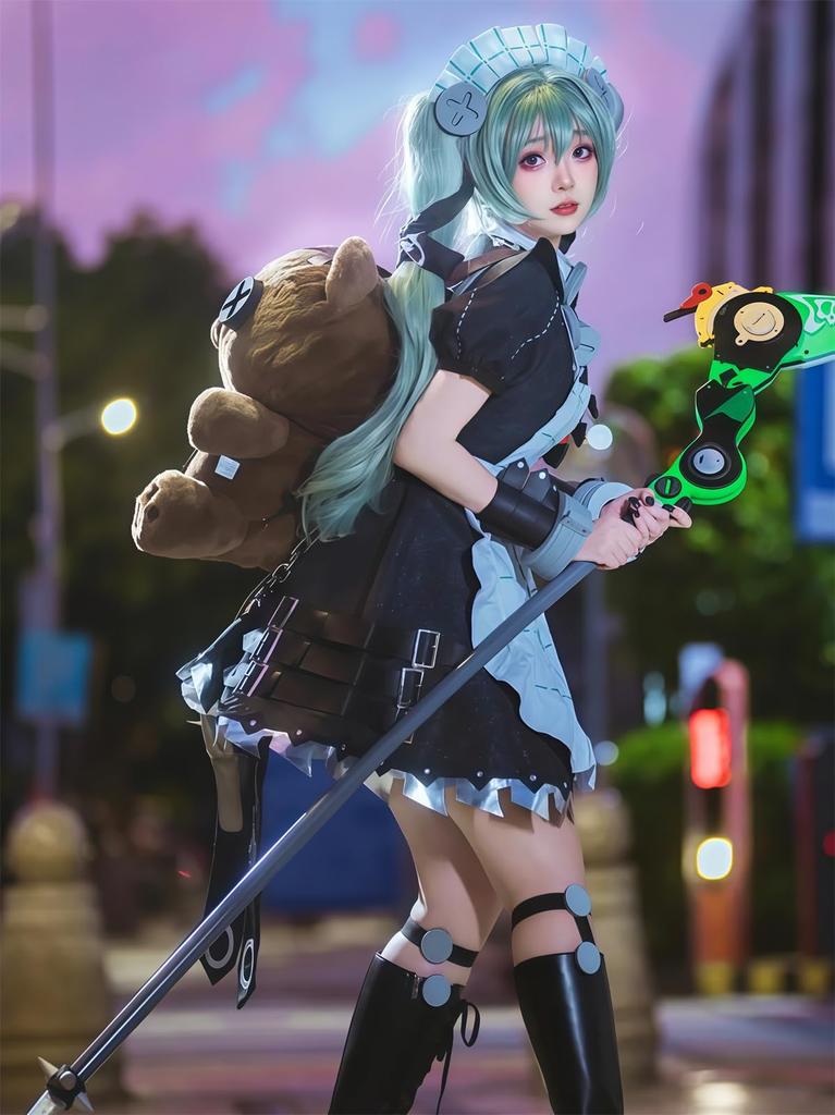 [NOKIJP] ZenZero Cosplay Karin Wix Cosplay Costume, ZenZero Zone Zero Costume for Adults, School Festivals, Events, Costume, ZaneZero ZZZ (Karin, 3XL)