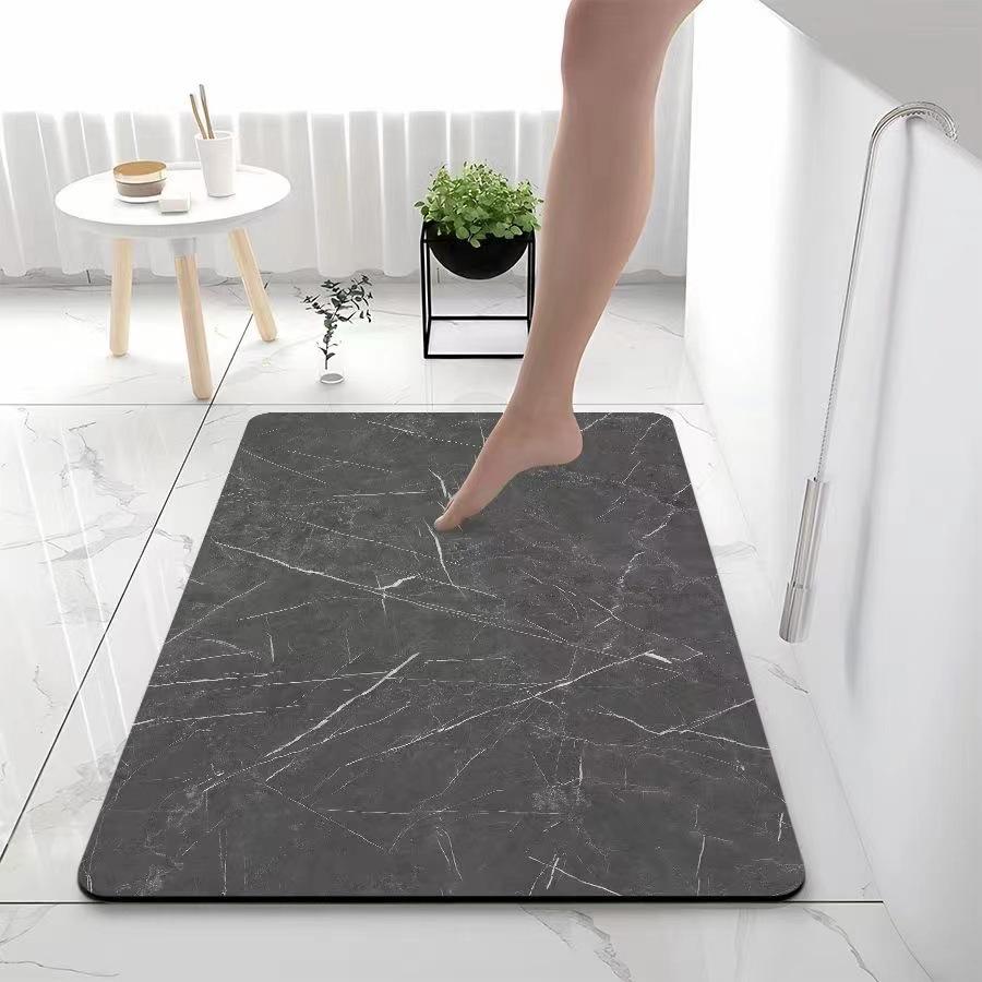 Bathroom Absorbent Floor Mat Toilet Door Mat Household Door Mat