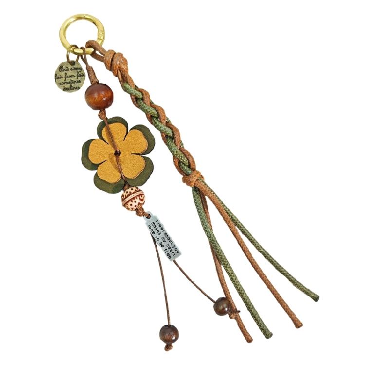 

Брелок-застежка с бусинами, плетеный, подвески для сумки, кошелька, ручной сумки, аксессуары для сумки, подвеска для рюкзака, брелок для ключей автомобиля, подвесные украшения