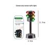 Children's Educational Traffic Signal Toy with Sound and Light