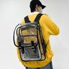 Schultasche Transparenter Rucksack Koreanische Version Temperament Mode Große Kapazität Persönlichkeit Kreativ Jelly Bag Studenten Freizeit Reise Tasche Schultasche