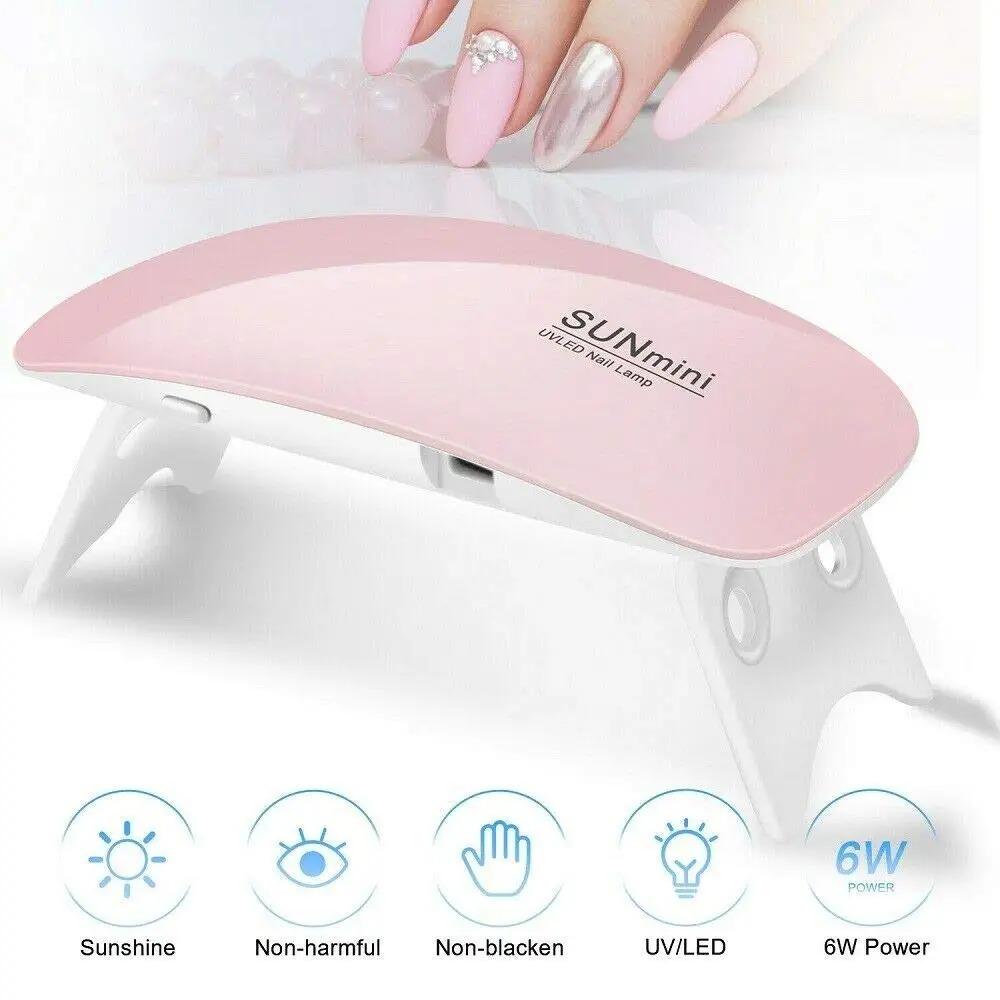 Mini Mouse Gel Nails Polish Drying Lamp USB Nail Phototherapy Machine Professional Manicure Tool Salon Equipment  Polish Varnish Machine