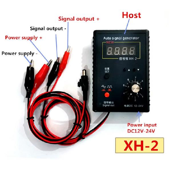 Portable Car Repairing Tool XH-2A Vehicle Signal Generator Stopwatch Hall Sensor Auto Crankshaft Position Simulator 2Hz To 8KHz