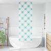 VidaXL Roller Shower Curtain 60x240 Cm Fabric Width 56 Cm, Shower Blind, Roller Shower Curtain, 4014876