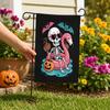 Garden Flag with Straight Line Design for Outdoor Yard Decoration