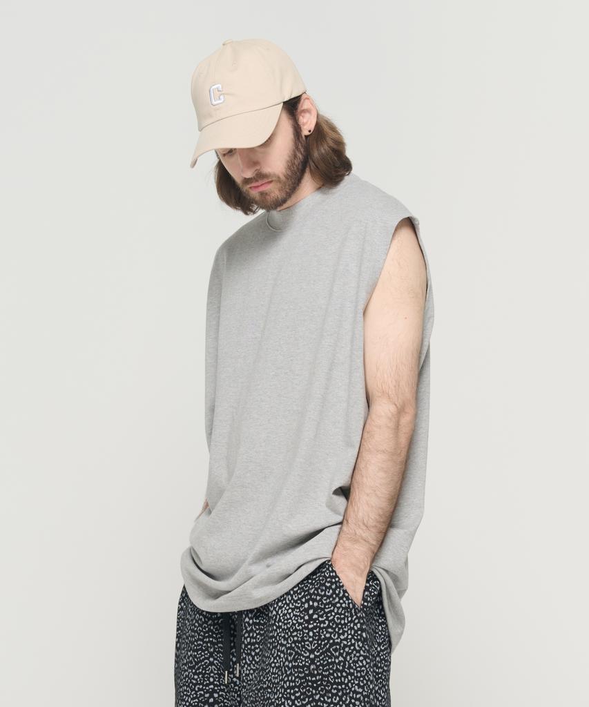 CARGOBROS Essential Wide Layered Sleeveless (Grey)