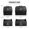 Car Trunk Leather Storage Box Foldable Auto Organizer Bag For Volvo Xc60 Xc90 V40 V60 S60 V50 V90 S80 C40 XC40 V70 XC70 C30 C70