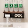 Miflame Walnut Multifunctional Storage Shelf