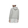 Nike Logo Print Drawstring Hoodie With Long Sleeves Men Tops Grey DD9736-002