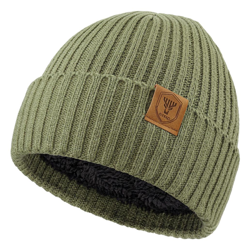 Knitted Hats for Men and Women Warm Ear Protection Winter Hats Plus Velvet Cold-proof Outdoor Cycling Hiking Mountain Climbing Couples Cold Hats