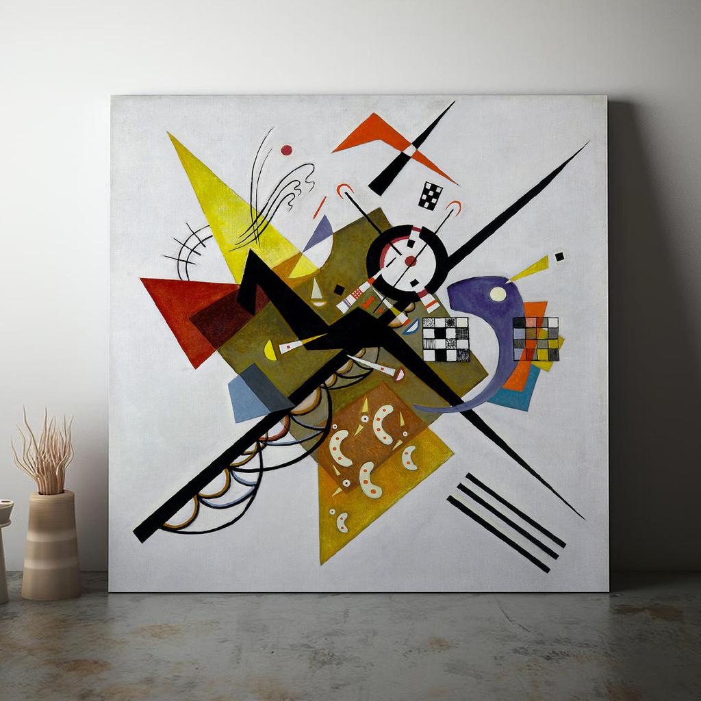 Abstract Canvas Painting Wassily Kandinsky