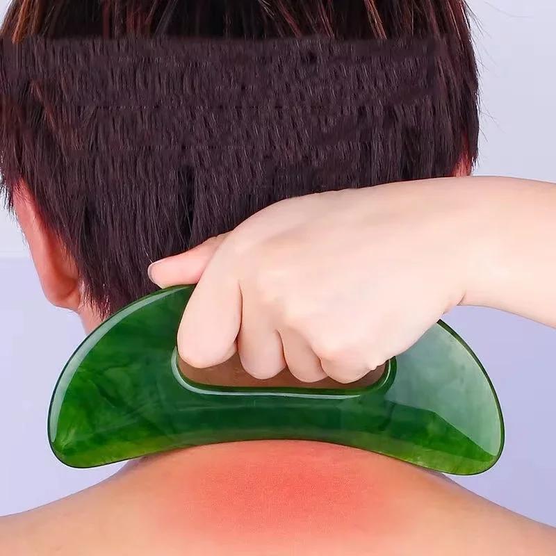 Large Scraping Board & Knife | Meridian Acupoint Tool | Full Body Muscle Release | Scraping Therapy Massager GUASHA