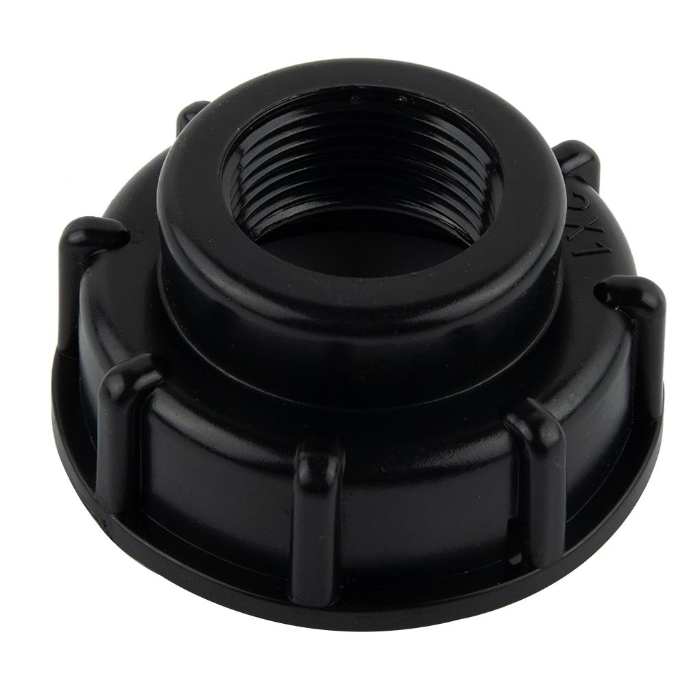 1pc Tank Adapter 4 /6 /1 Inch Inner Black Female Adapter High Quality
