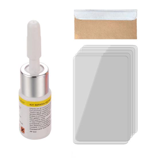Automotive Glass Repair Fluid Car Windshield Crack Chip Repair Tool DIY Fix Kit